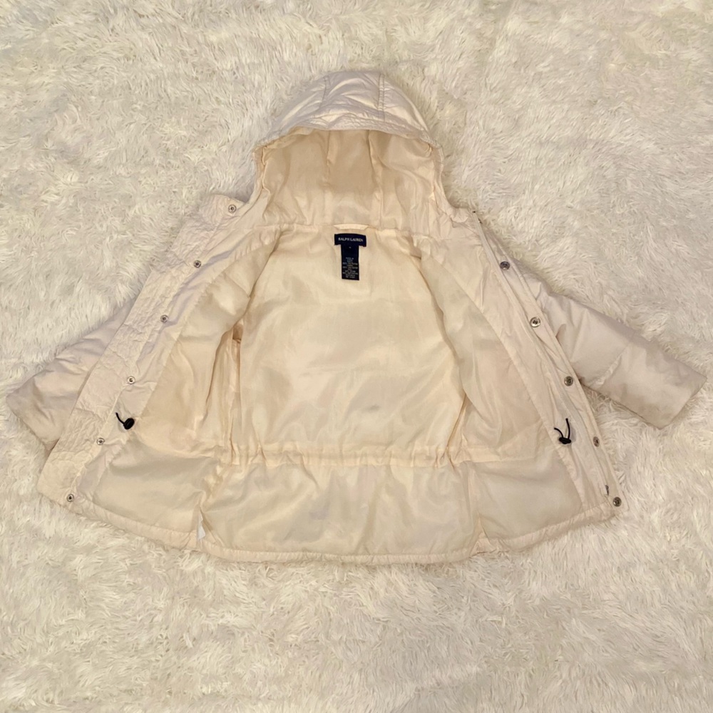 Ralph Lauren Girls' Puffer Winter Jacket - Size (6) - Picture 4 of 7